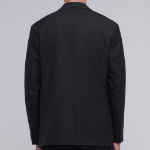 Basic Wool Blazer — Black