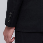Basic Wool Blazer — Black