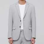 Basic Blazer — Light Grey