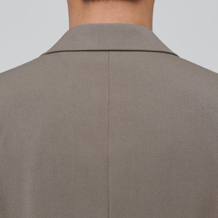 Basic Blazer — Dusty Beige