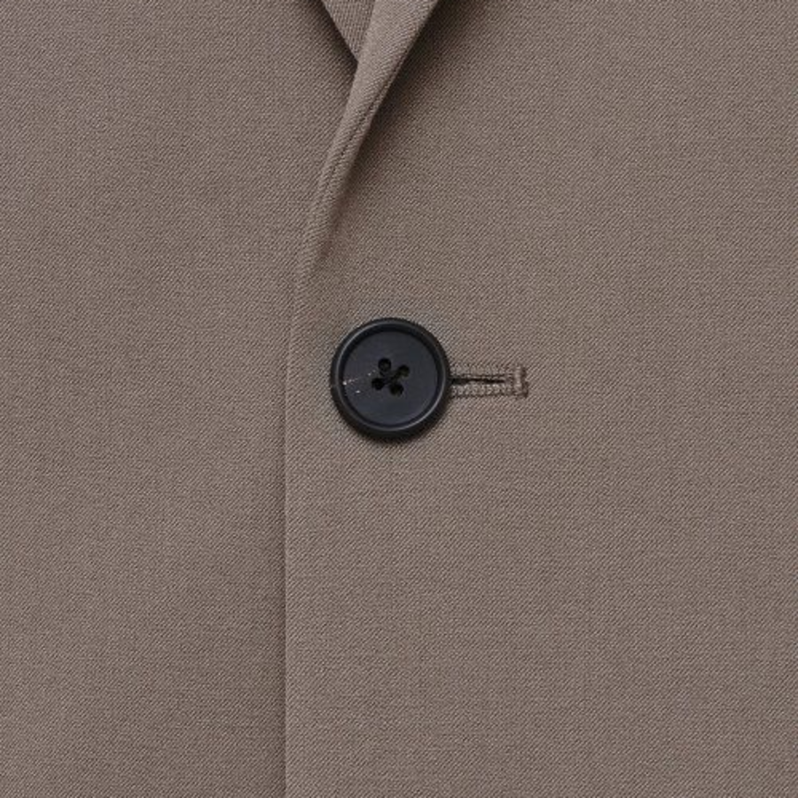 Basic Blazer — Dusty Beige