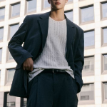 Oversized Blazer — Medium Gray