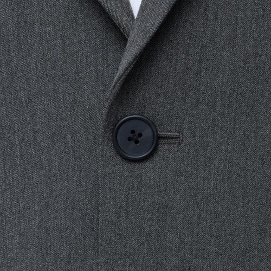 Oversized Blazer — Medium Gray