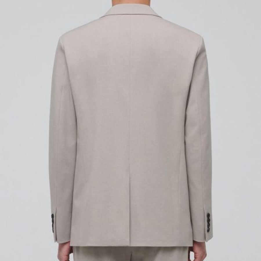 Basic Blazer — Light Beige