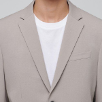 Basic Blazer — Light Beige