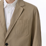 City Workers Cotton Blazer — Beige
