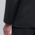 Basic Wool Blazer — Charcoal Gray