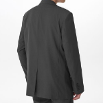 Cool Touch Relaxed Basic Blazer — Gunmetal