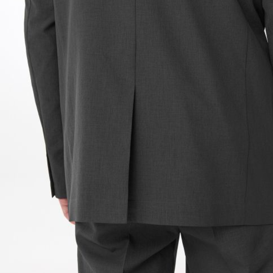 Cool Touch Relaxed Basic Blazer — Gunmetal