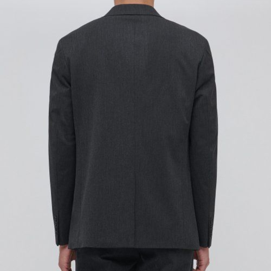 Basic Blazer — Charcoal Grey