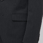 Basic Blazer — Charcoal Grey