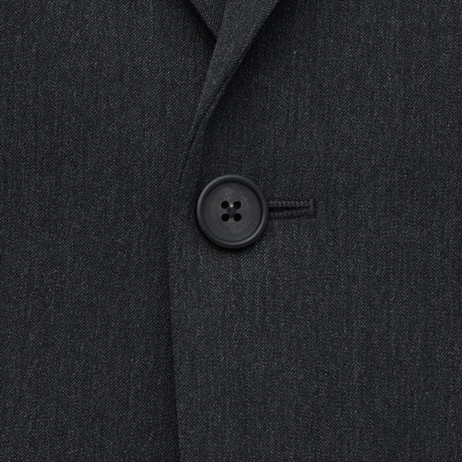 Basic Blazer — Charcoal Grey