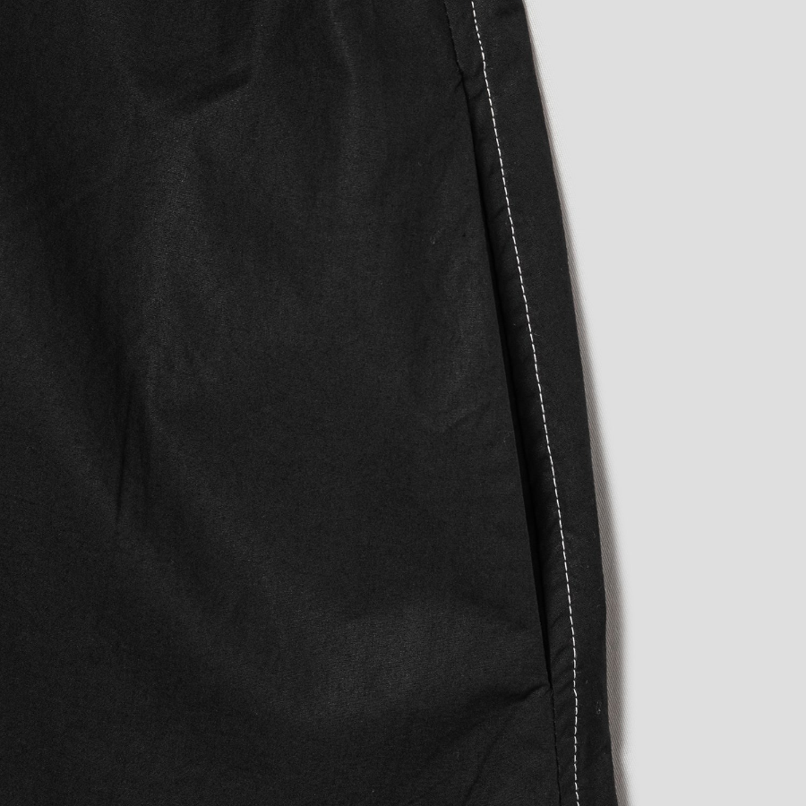 GANNI Cotton Poplin V-Neck Maxi Dress - Black