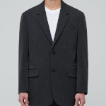 Oversized Blazer — Charcoal Grey