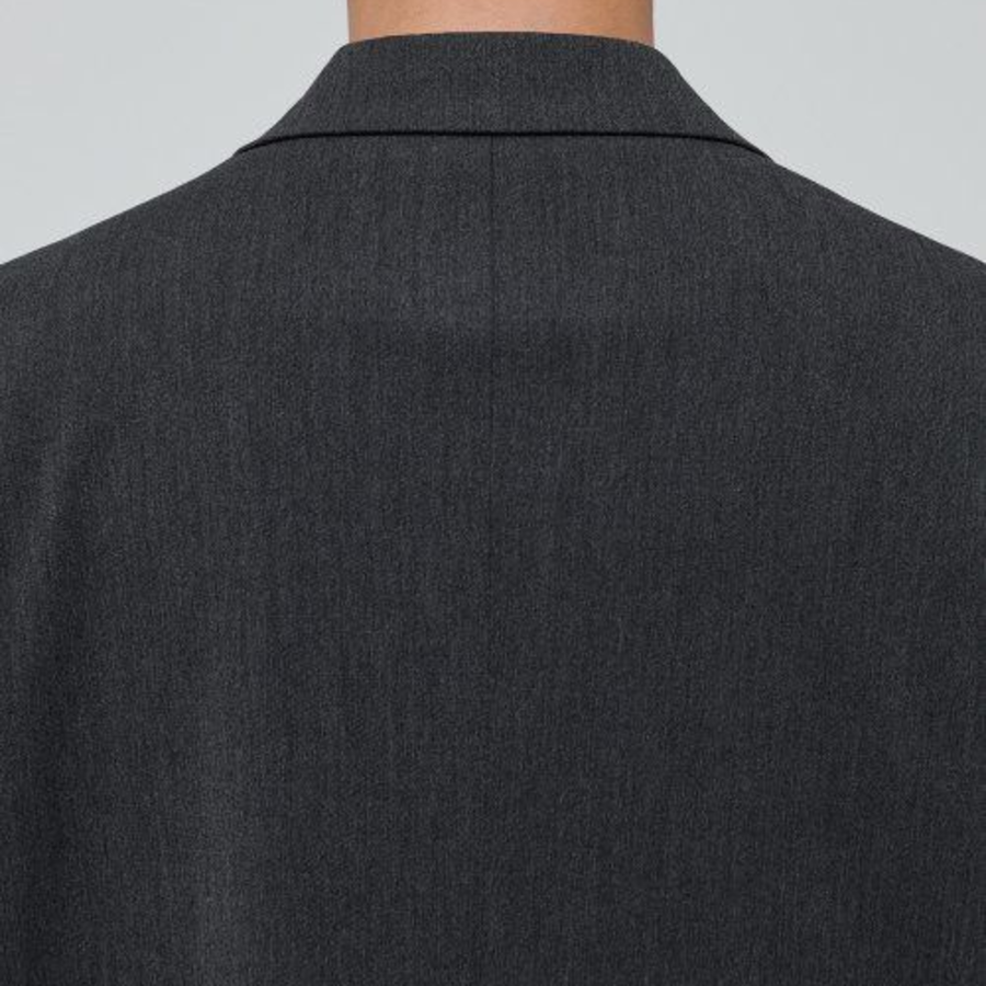 Oversized Blazer — Charcoal Grey