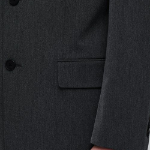 Oversized Blazer — Charcoal Grey