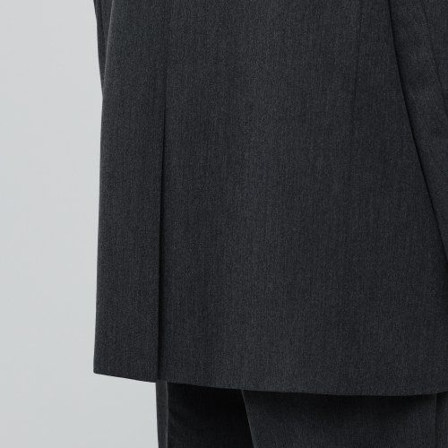Oversized Blazer — Charcoal Grey