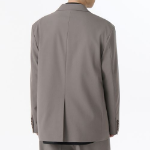 Oversized Blazer — Greyish Beige