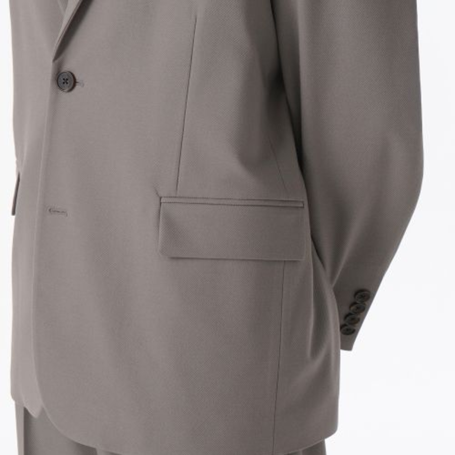 Oversized Blazer — Greyish Beige