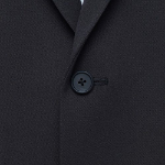 Relaxed Basic Blazer — Dark Grey