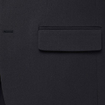 Relaxed Basic Blazer — Dark Grey