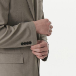 Cool Touch Relaxed Basic Blazer — Greyish Beige