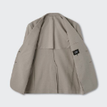 Cool Touch Relaxed Basic Blazer — Greyish Beige