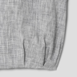 KUHO Volume Fit Short Blouse - Light Grey