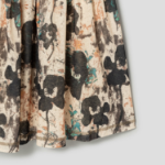 GANNI Printed Marl Mesh Corset Mini Dress - Afterglow