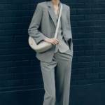 KUHO [Edit] Tension Rayon Blend Button-Up Blouse - Khaki