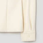 KUHO Open Collar Blouse - Ivory