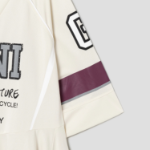 GANNI Future Mesh Oversized Mini Dress - Antique White