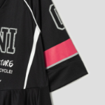 GANNI Future Mesh Oversized Mini Dress - Black