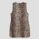 GANNI Duchesse Nylon Mini Dress - Brown