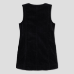 GANNI Stretch Corduroy Mini Dress - Black