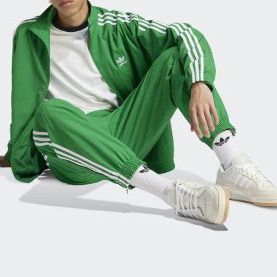 Adidas Woven Firebird Tracktop — Green