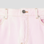 GANNI Overdyed Heavy Denim Izey - Light Pink