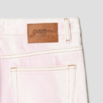 GANNI Overdyed Heavy Denim Izey - Light Pink