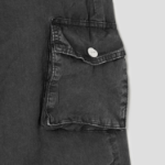 GANNI Washed Cotton Twill Pants - Ash