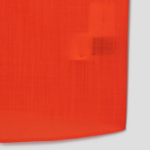 KUHO [KUHO X FRANCESCO FUCCI] Scarf Panel Sleeveless Blouse - Orange