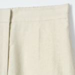COS Tailored Elastic Linen Shorts – Butter Yellow