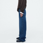 COS Facade Straight-Leg Jeans – Dark Blue