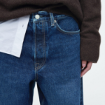 COS Facade Straight-Leg Jeans – Dark Blue