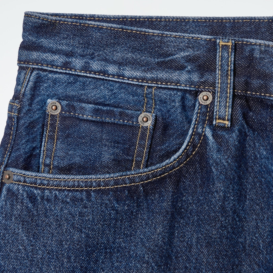 COS Facade Straight-Leg Jeans – Dark Blue