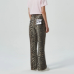 GANNI Print Denim Izey - Brown