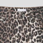 GANNI Print Denim Izey - Brown