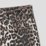 GANNI Print Denim Izey - Brown