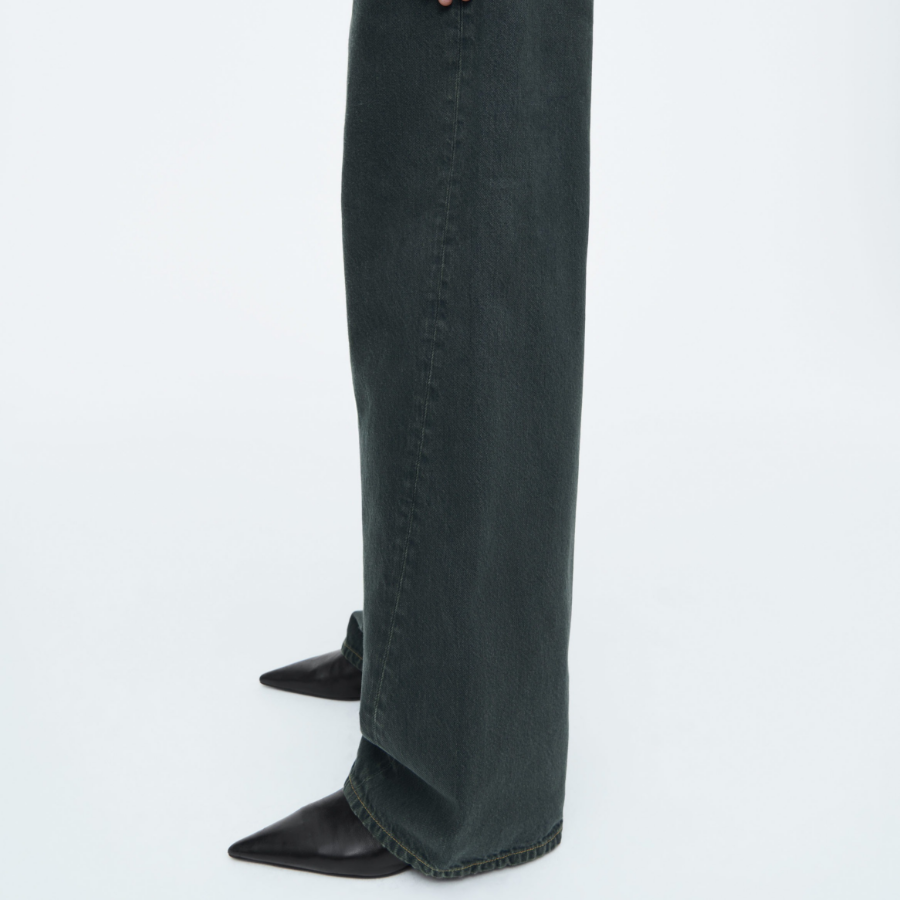 COS Facade Straight-Leg Jeans – Dusty Dark Blue