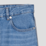 GANNI Broderie Anglaise Denim Carpenter Jeans - Sky Blue