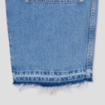 GANNI Broderie Anglaise Denim Carpenter Jeans - Sky Blue